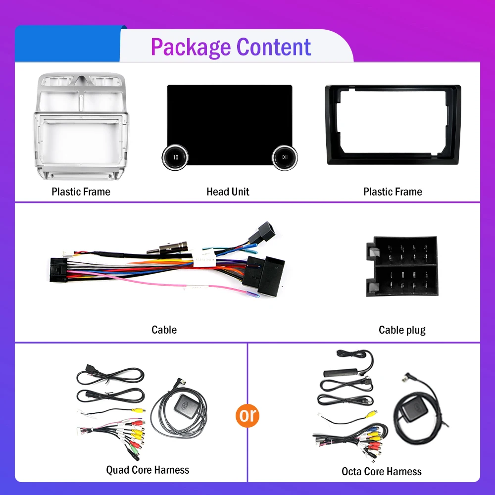 11.8Inch 2Din Android Car Radio For Peugeot 307 2002-2013 2K QLED Screen Car Stereo Car DVD Player Carplay Android Auto