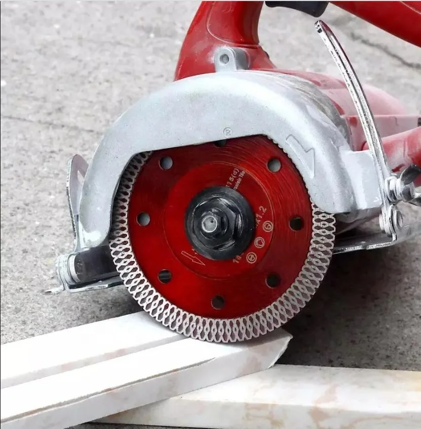 High Quality 100-350mm Custom X Mesh Dry or Wet Diamond Cutting Saw Blades for Tile Ceramic Stone and Concrete