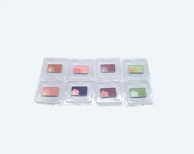 Uniasia Custom Logo Private Label Mini Travel Eyeshadows Palette Glitter Eye Shadow Pallet Eyeshadow Palette
