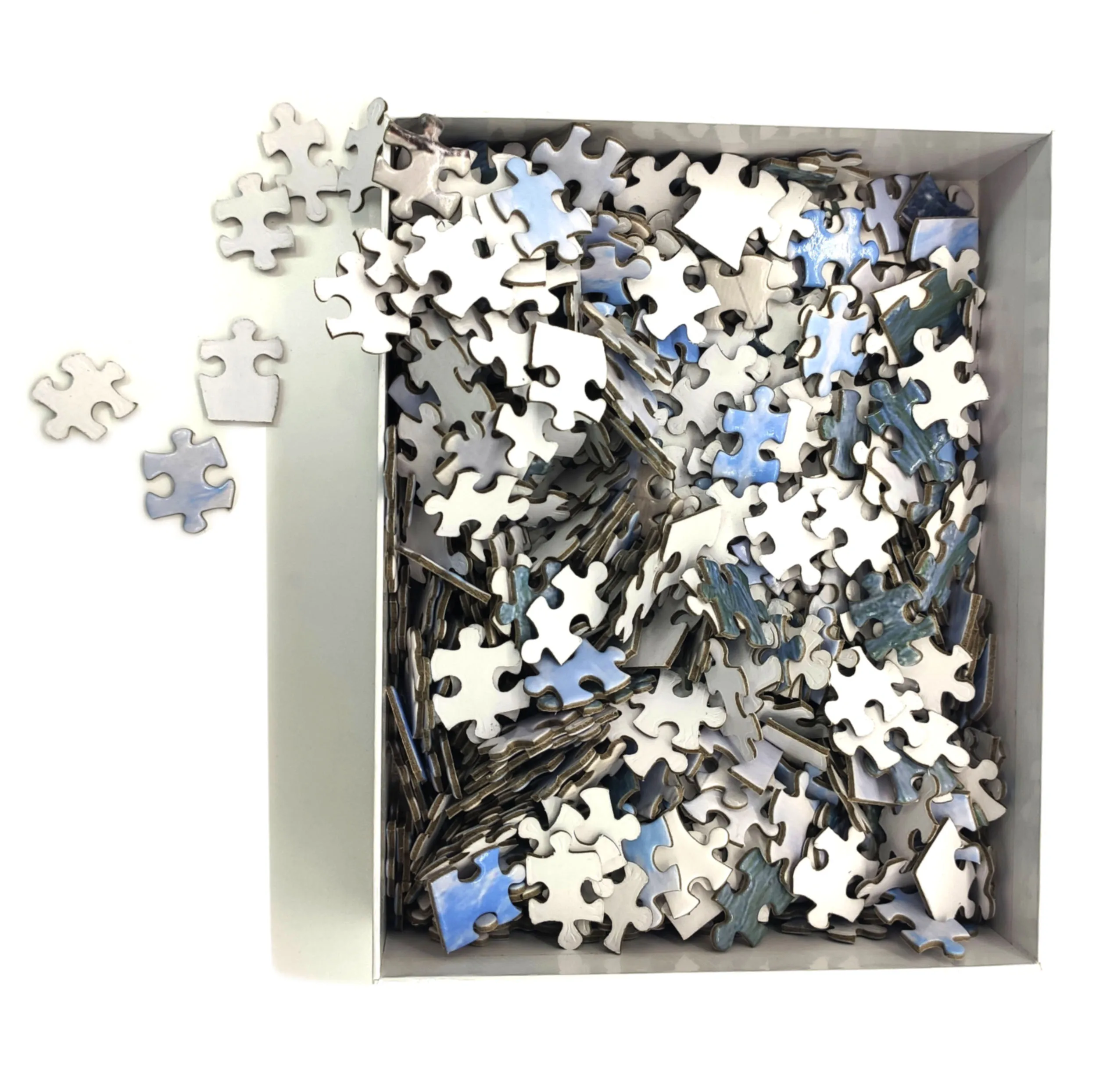 wholesale custom paper board mini adult educational puzzle game 1000 pieces jigsaw puzzle