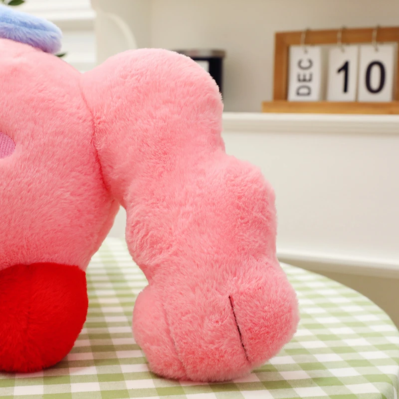 Muscle Kirby Birthday Gifts Custom Wholesale Plush Toy Stuffed Animal Toys for Kids