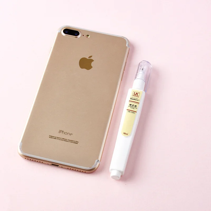 Eurolucky Hot Sale Correction Fluids Safety And Environmental Protection Correction Fluid Pen 10ML Fluid Pen Correction