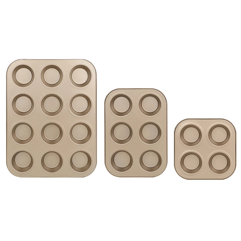 Customized bakeware carbon steel non-stick muffin pan muffin baking cups