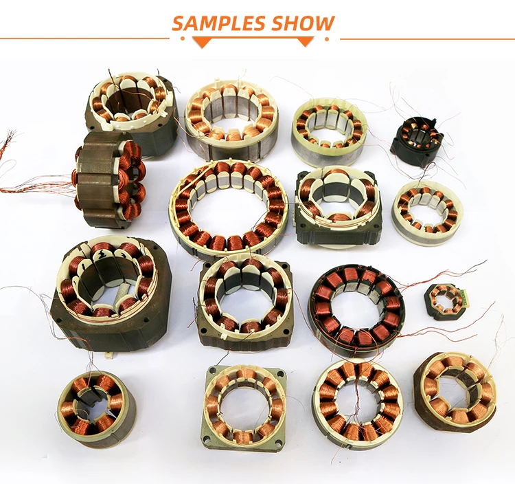 SMG Smoke lampblack machine water pump fan motor 6 station stator inner winding machine