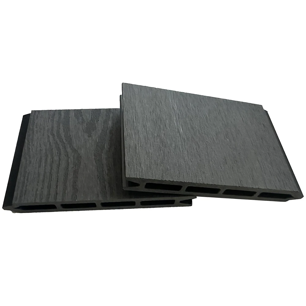 Adjustable Angle Black Powder Coated Aluminum Fence Post Channel Extrusion Outdoor Wpc Composite Panel