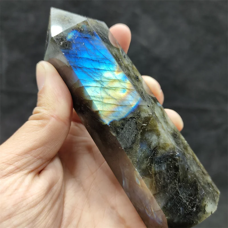 Wholesale Natural Spiritual Crystal Tower Labradorite Obelisk Labradorite Tower