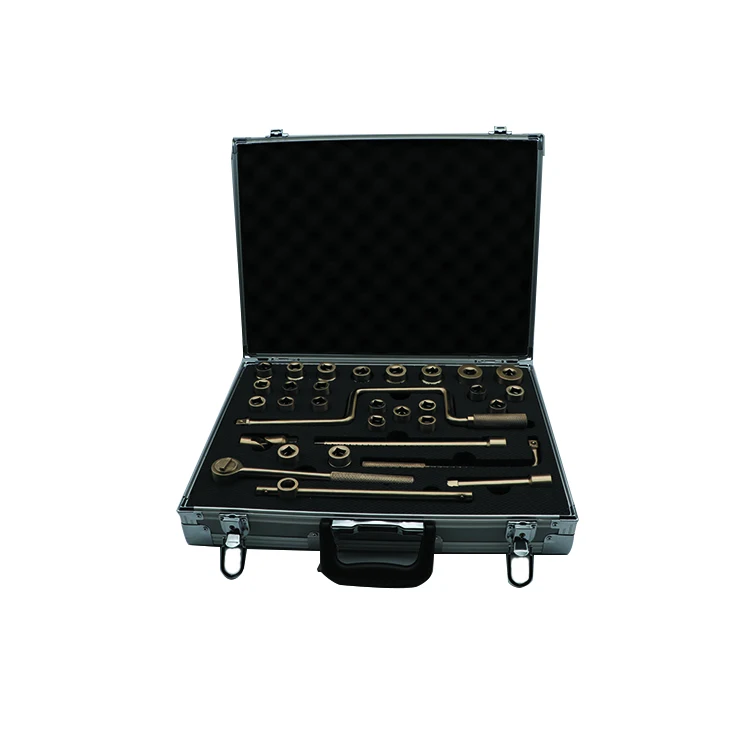 China OEM manufacturer Non sparking Socket kit al-cu material for oil gas station use