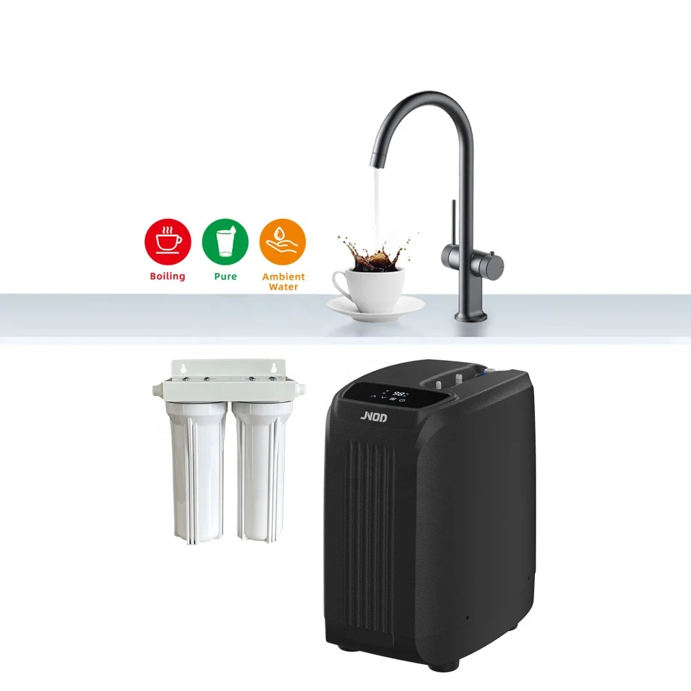 4 в 1 умные краны для горячей холодной кипящей воды Бесконтактный трубопровод под прилавком распределитель горячая холодная вода с системой фильтра