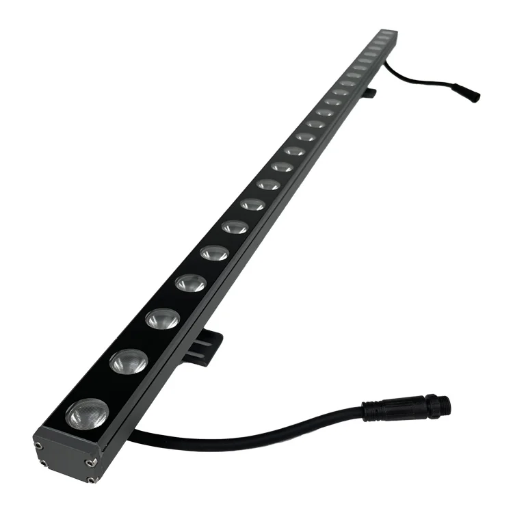 Хорошая цена теплый белый DMX512 RGBW DC 24V полоса IP65 18W 24W Светодиодный прожектор для отеля
