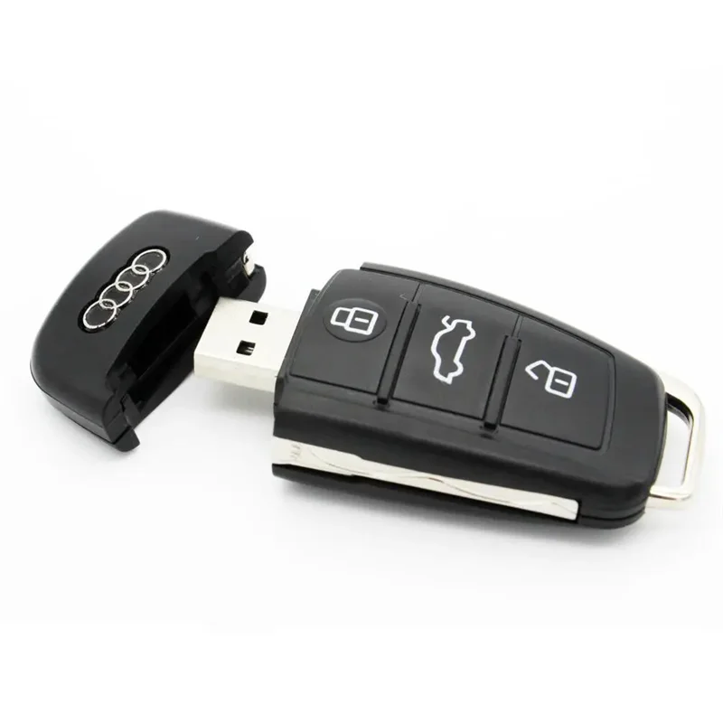 Wholesale Promotion OEM Creative Car Key USB Flash Drive 1GB 256GB Cool Gadgets Pendrive 2.0 Stick 4GB usb  Memory Stick 16GB