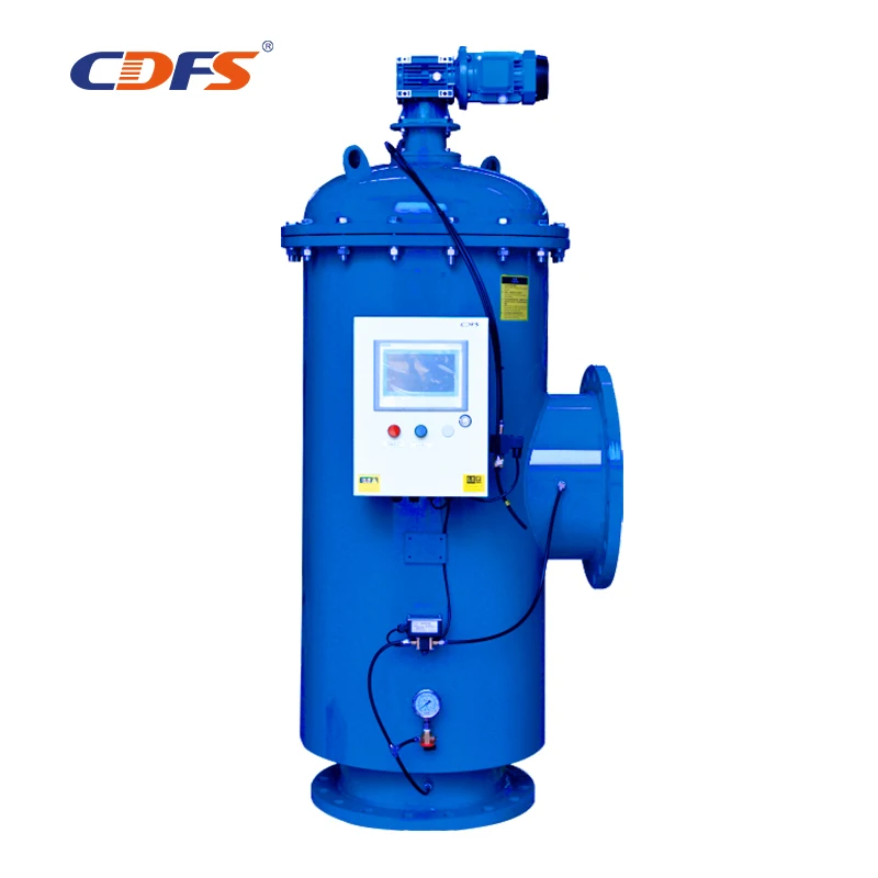 Customized Design Irrigation 100 Micron Automatic Self Cleaning Screen Back Washer Filter