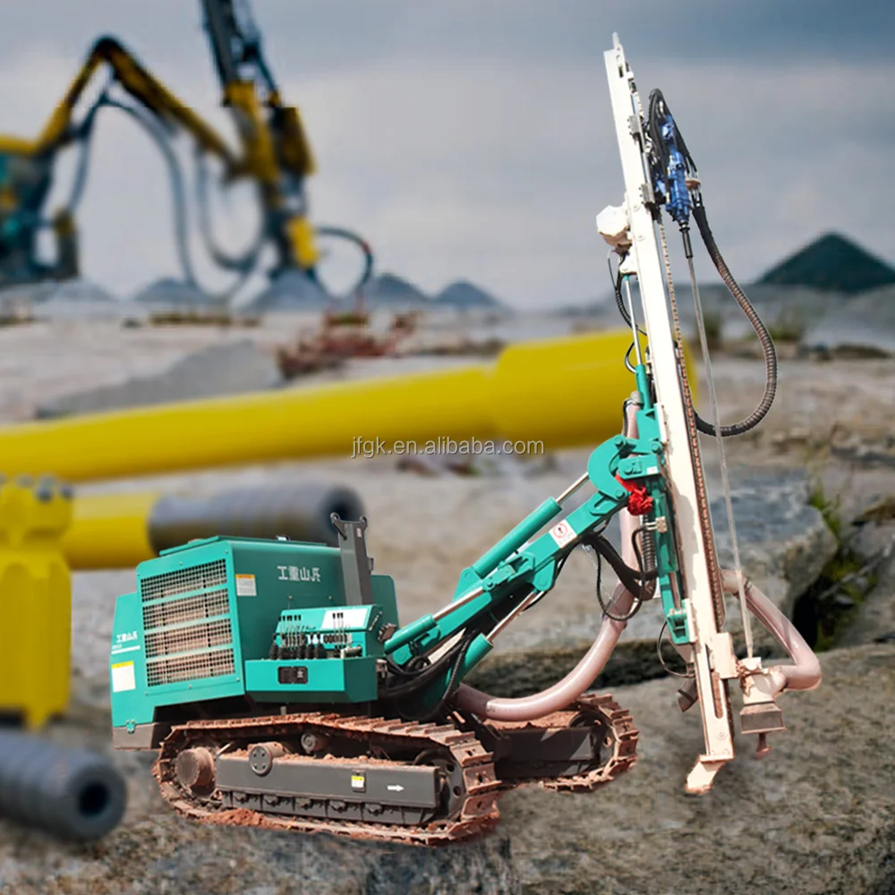 New arrival dth drill rig borehole drilling machine tunnel drilling rig price