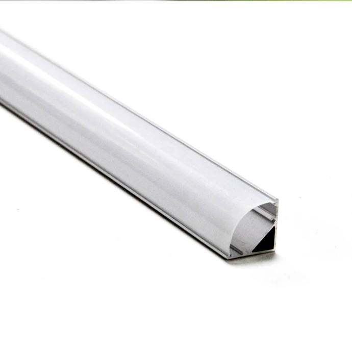 Cabinet LED Light Bar Recessed Bendable LED Triangle Aluminum Profile Kit