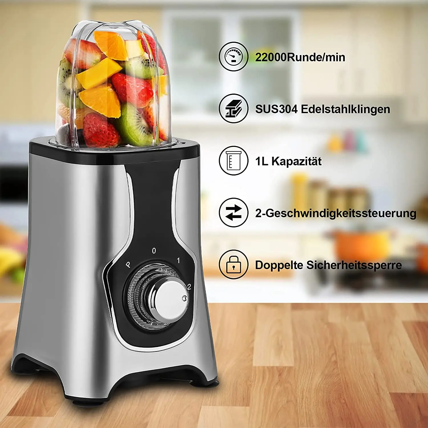 2021 high quality hot sell household table  220W/400W electric multifunctional  juicer mixer  blender