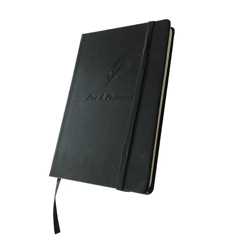 Рекламная Подарочная записная книжка с индивидуальным принтом Обложка для журнала из искусственной кожи с массовой печатью