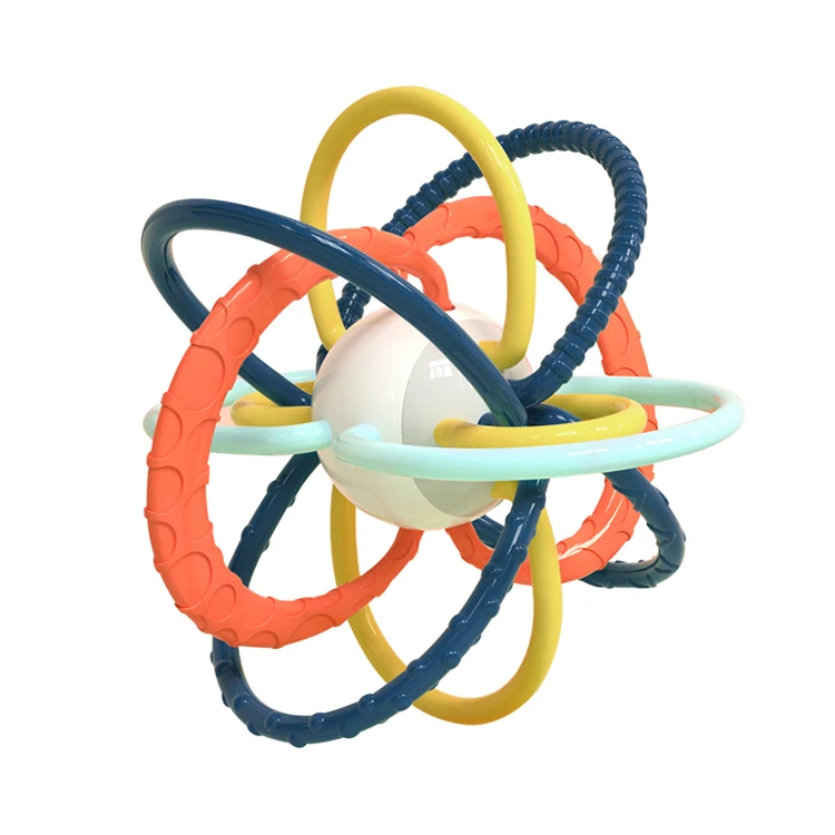 Hot Baby Touch Hand Teether Ball Children's Early Teaching Baby Tools Toy