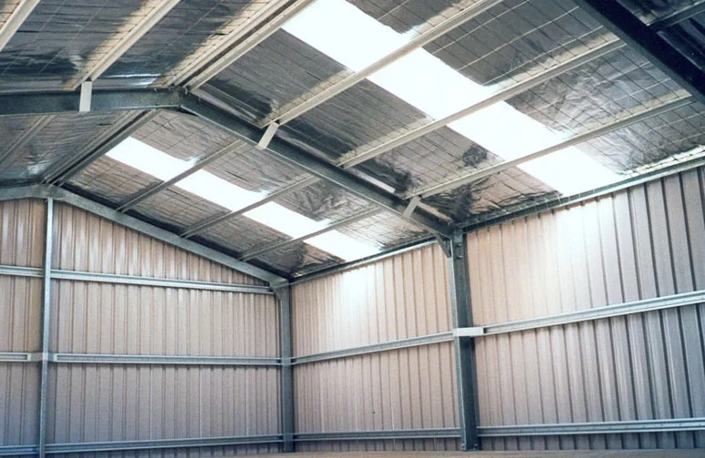Modern Design Industrial Style Steel Warehouse Building And Office Application
