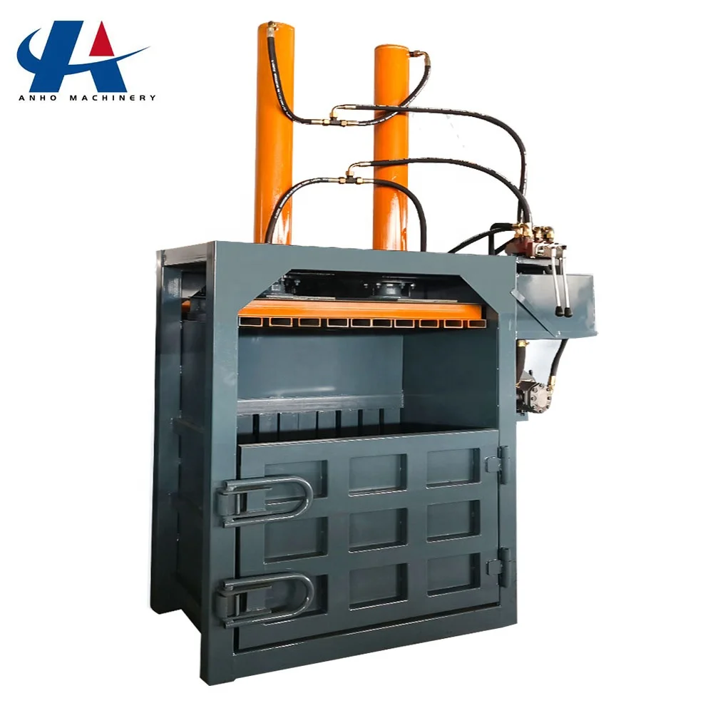 Automatic Hydraulic press Bailing machine baler for waste paper cardboard Cotton Textile Cloth Metal