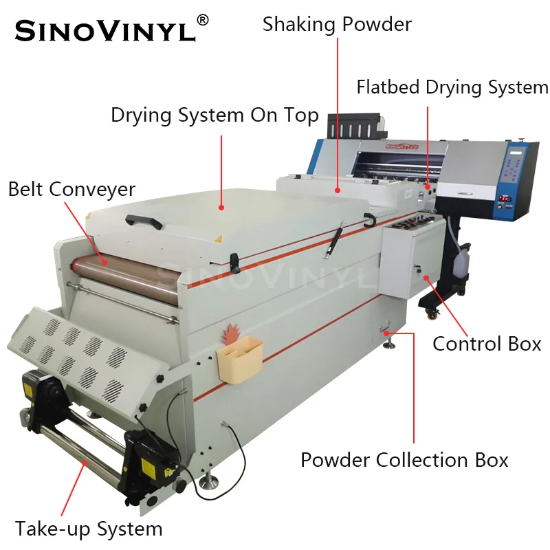 DTF PET T-shirts Transfer Pyrography Film Printer Custom Cotton Polyester Silk Canvas Sweater Printing Inkjet Printer