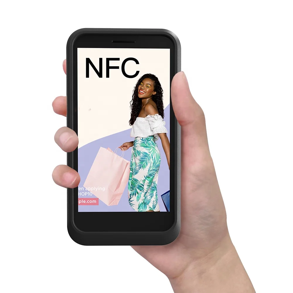 Trendy portable 5.5 inch nfc android tablet pc without camera front NFC soft pos MTK8788 4G LTE nfc scanner tablet pc