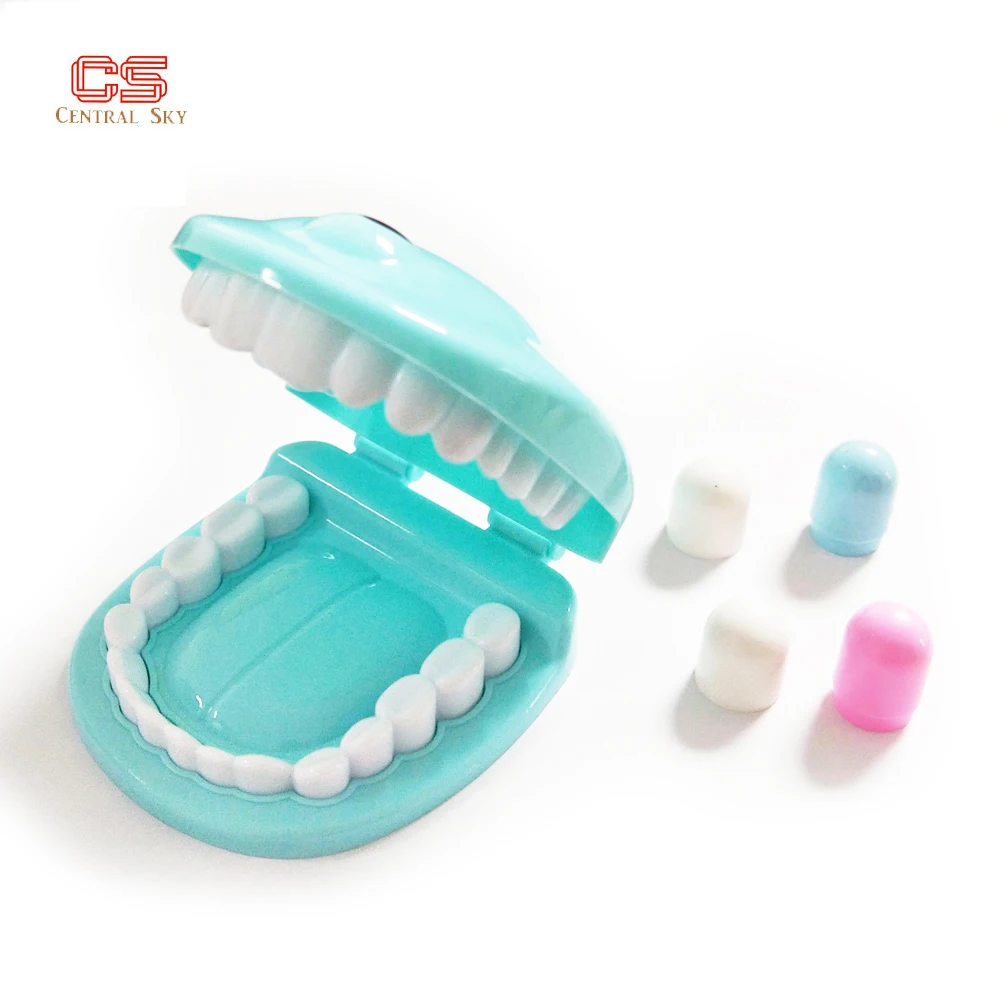 New Design Dentist doctor set toy with 1g fruity popping candy high quality plastic toys candy
