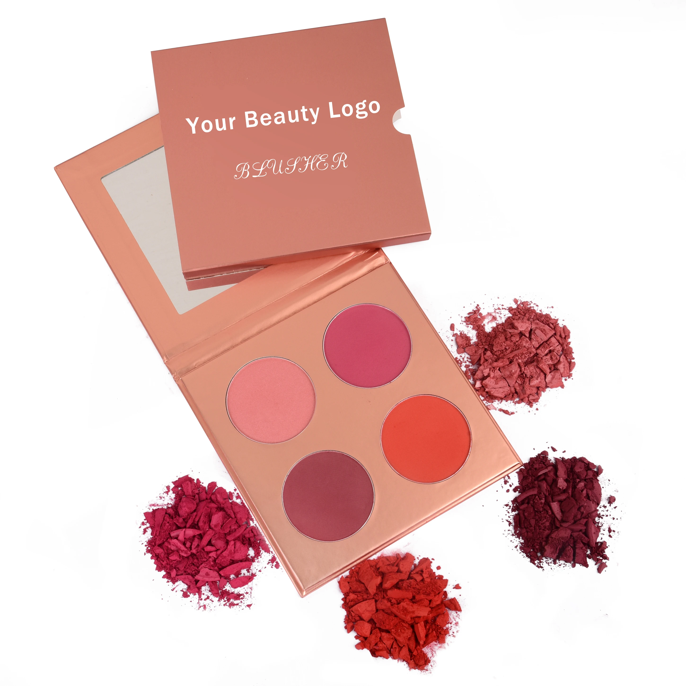 2023 Горячая продажа 6 видов цветов одного Румяна Пудра