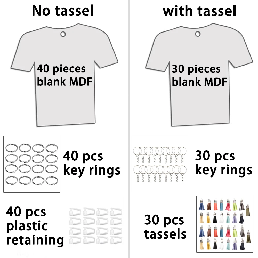 sublimation football keychain blanks Double Sided MDF Wood USA WAREHOUSE keychain custom logo sublimation blank keychain