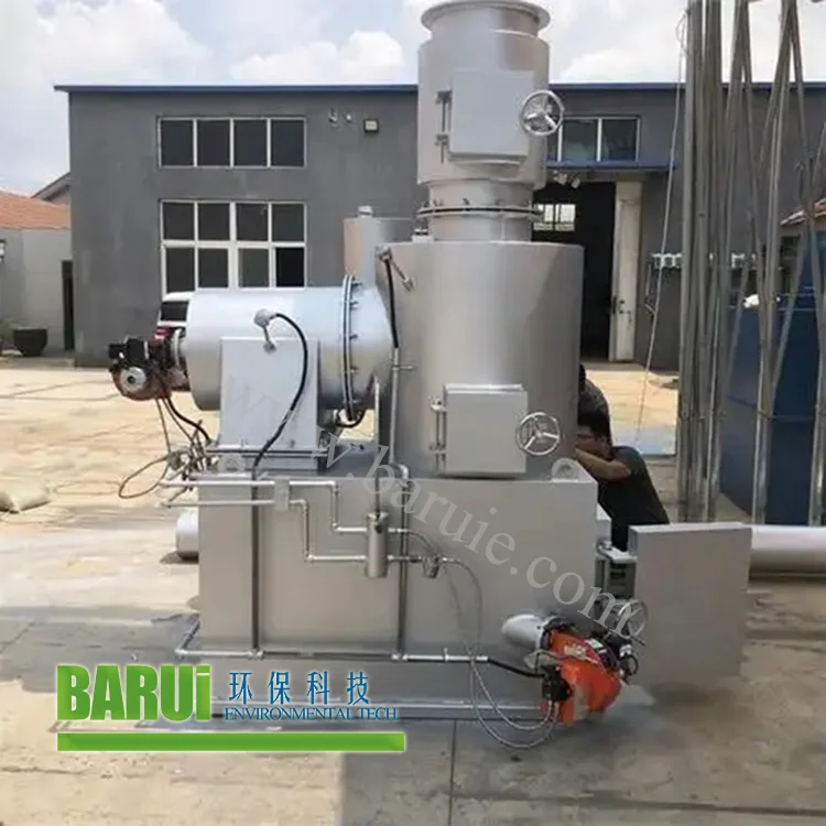 easy operate stainless steel Incinerator to burn dead animal bodies