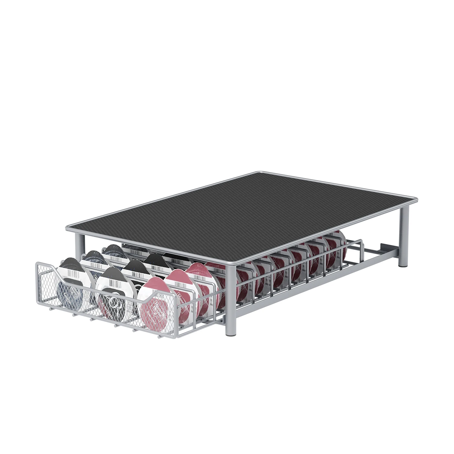 Fengyue 60pcs Coffee Pod Holder Drawer Coffee Pod Holder Storage Drawer