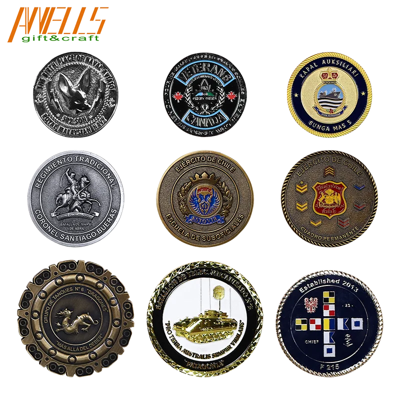 Custom Cheap Metal Honor Flight Business Card Branding Fan Appreciation Challenge Safety Alcohol Awareness Fundraising Coin