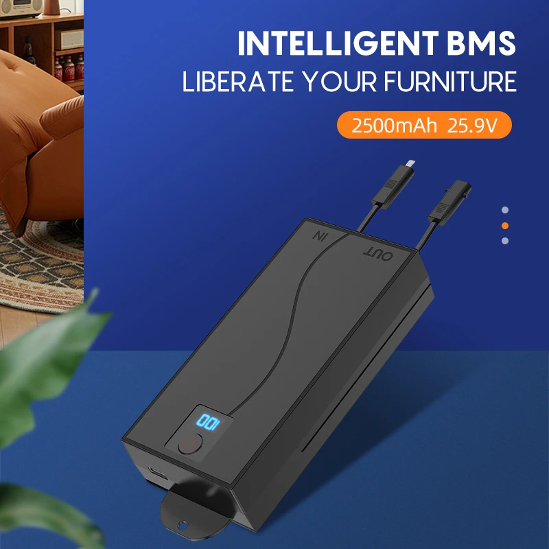 2024 new products best seller rechargeable lithium recliner battery lithium ion batteries backup pack battery for sofa