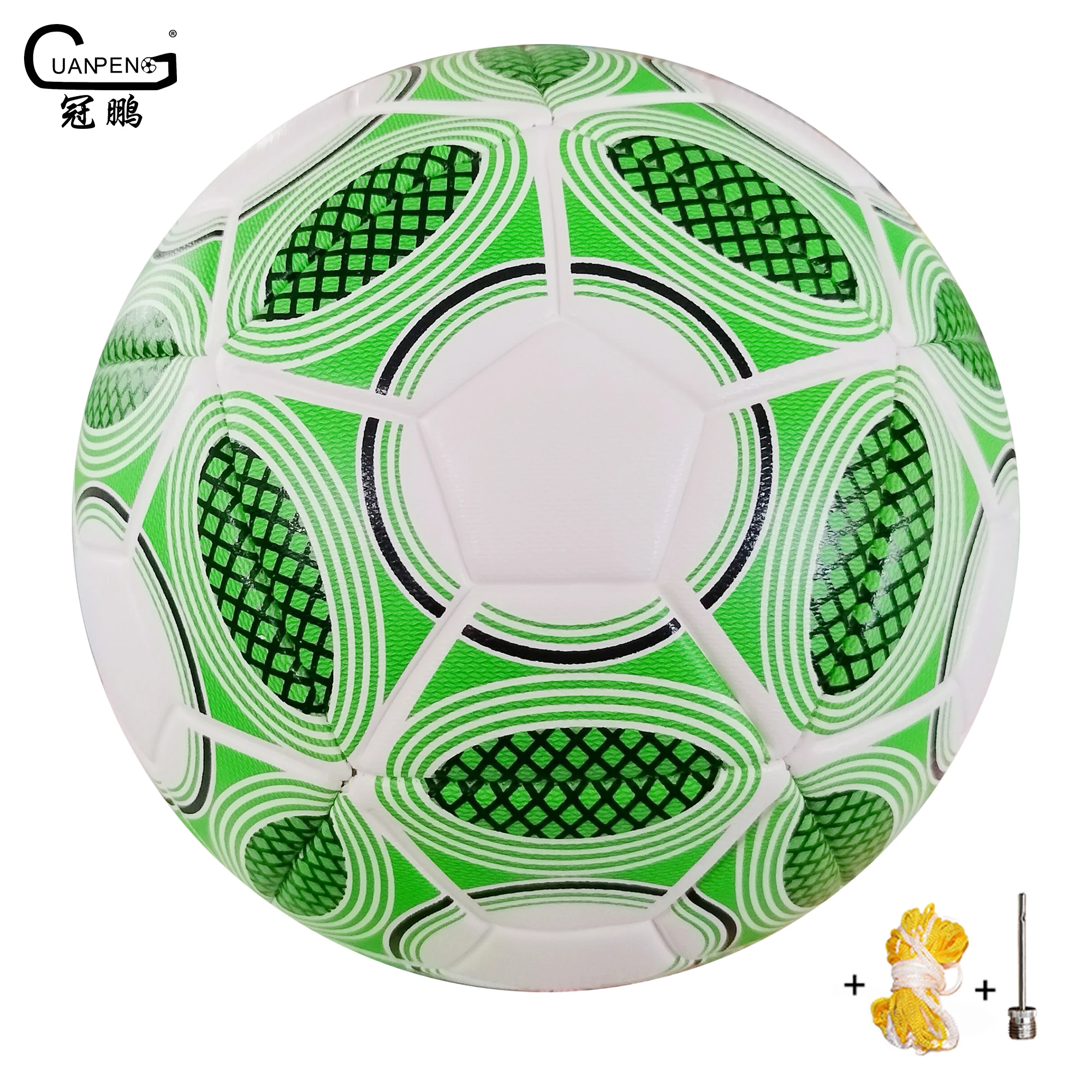 Wholesale Hot Sale Ready to Ship High Quality Machine Stitched PU Leather Official Size 5 Training Soccer Ball Football Ball