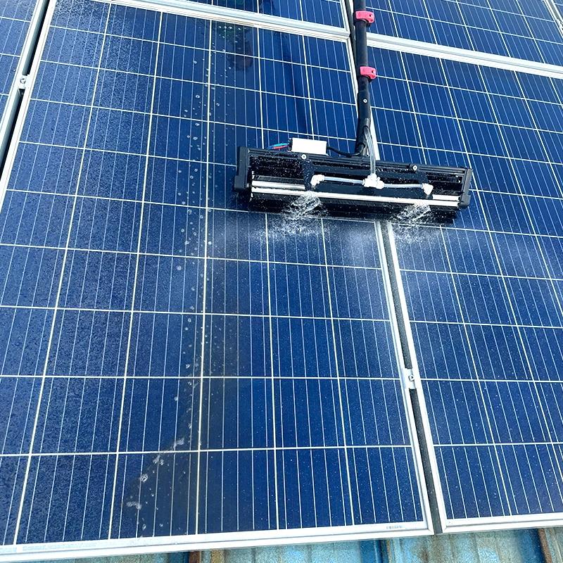 cleaning brush solar panel cleaning rotating brush Best Solar Panel Cleaning Solar Cleaner Supplier Solar Cleaning Robot