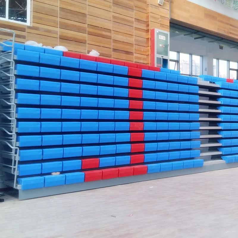 Suitable for stadiums, conference halls, auditoriums and other venues, hollow long bench retractable stands