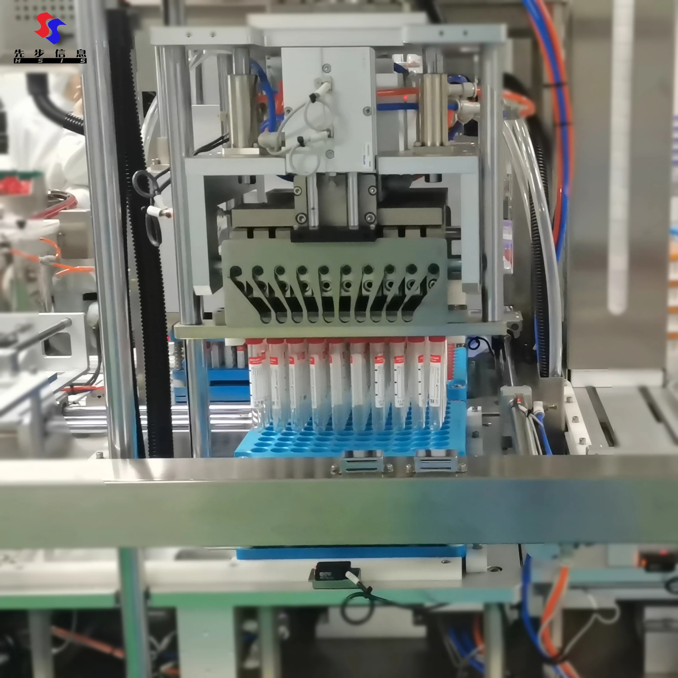 Blood Test Chemistry Reagent Tubes Making Machine Line Production Pharmaceutical Machines