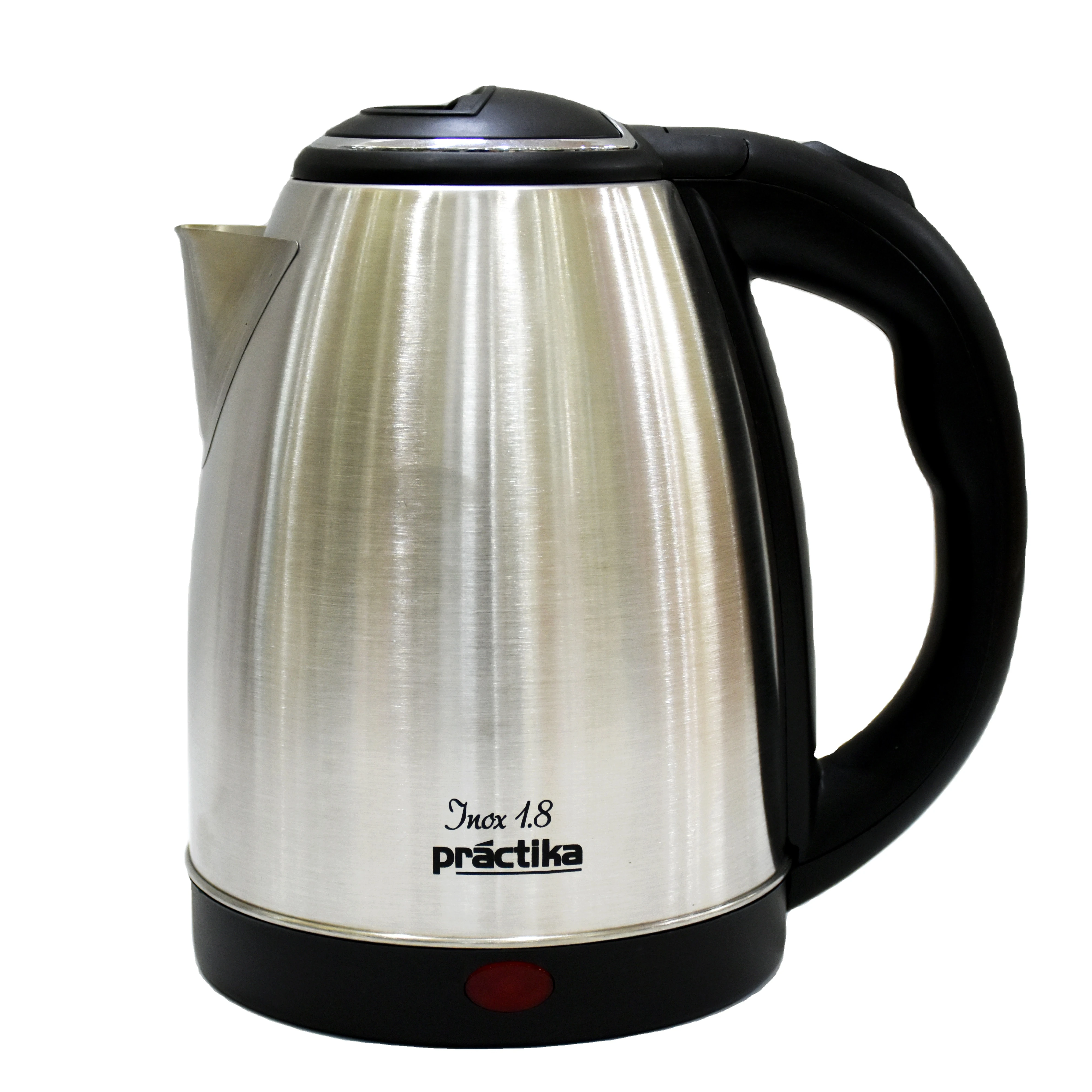 home kitchen single-layer cheap price 1.8L 201/304 stainless steel kettle with tray water boiler electric kettle SKD