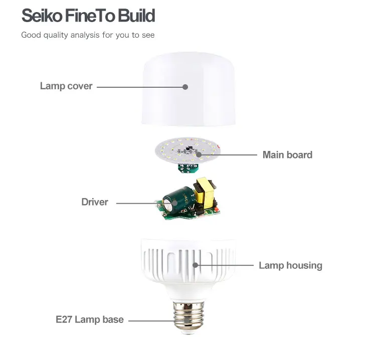 Factory price super bright  led bulb T Bulb recharble bulb lamp light lamp