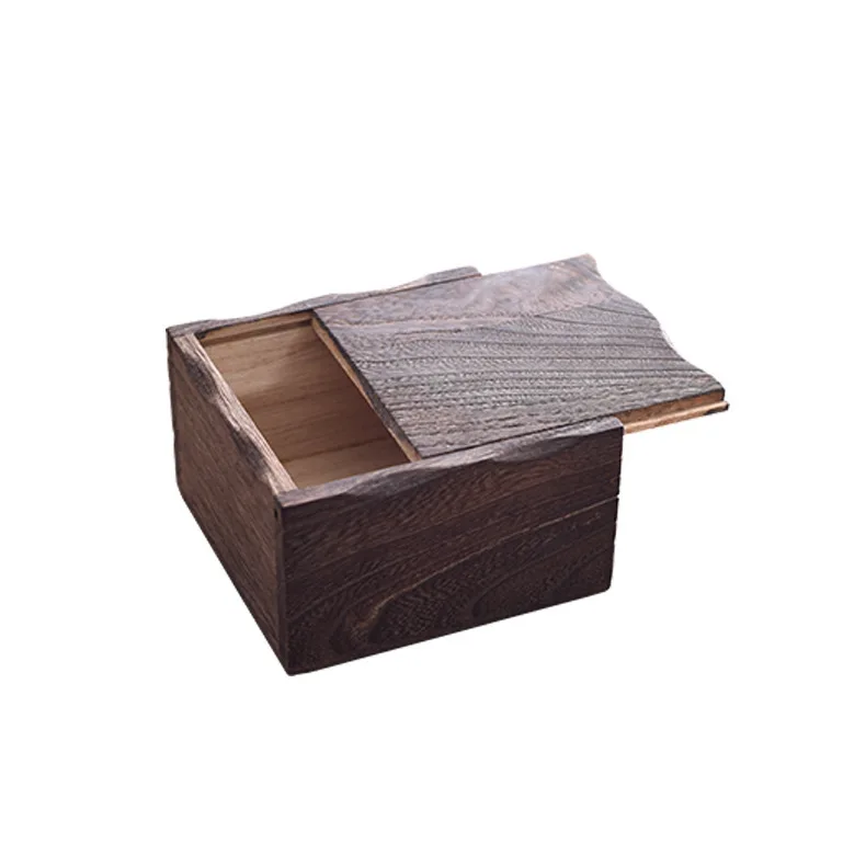 Simple creative gift packaging wooden jewelry storage box