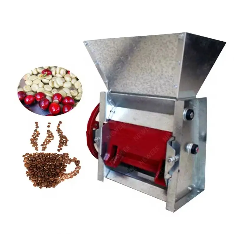 Coffee Fruit Peeling Machine Hand Push Coffee Bean Sheller Peeling Machine Sheller
