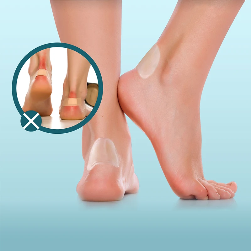 OEM Hydro Seal Adhesive Bandages for Heel Blisters, Waterproof Blister Pad & Hydrocolloid Gel Bandage