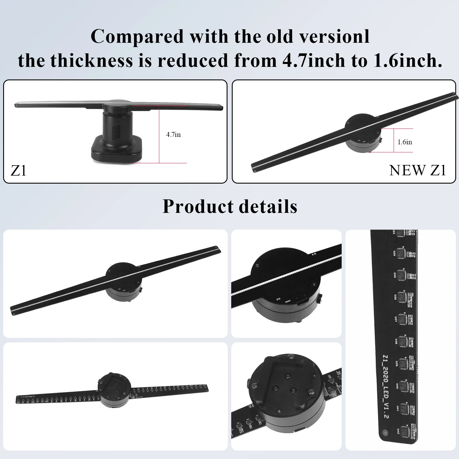 Faryuan  42cm HD hologram fan manufacturer 3d holographic display