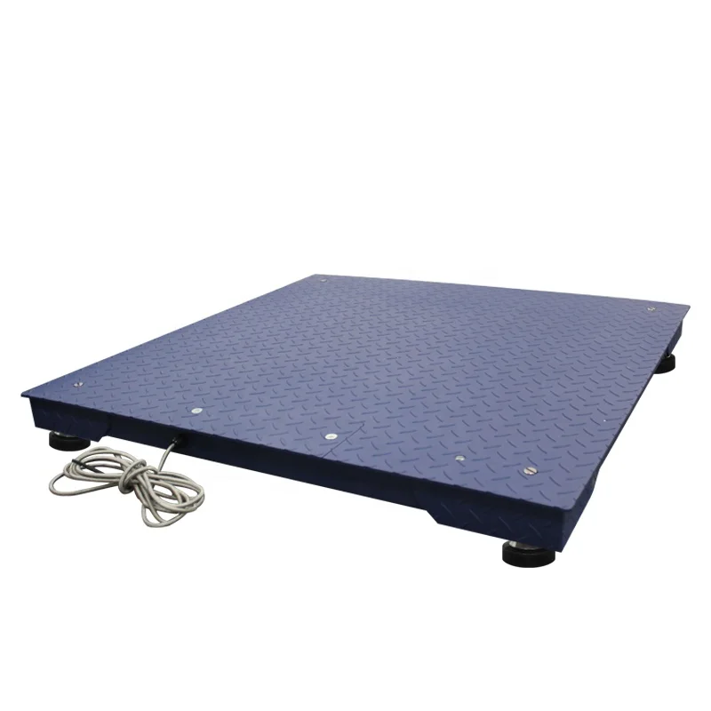 1 ton 2 ton 3 ton 1x1m  Digital Electronic Platform Weighing Floor Scale With LED Display