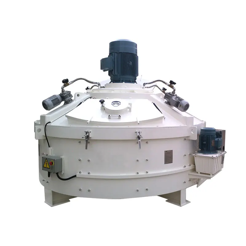 W Factory Wholesale Standard Low Failure Rate MP330 Fiber Reinforced Planetary Concrete Mixer With Lifting Hopper