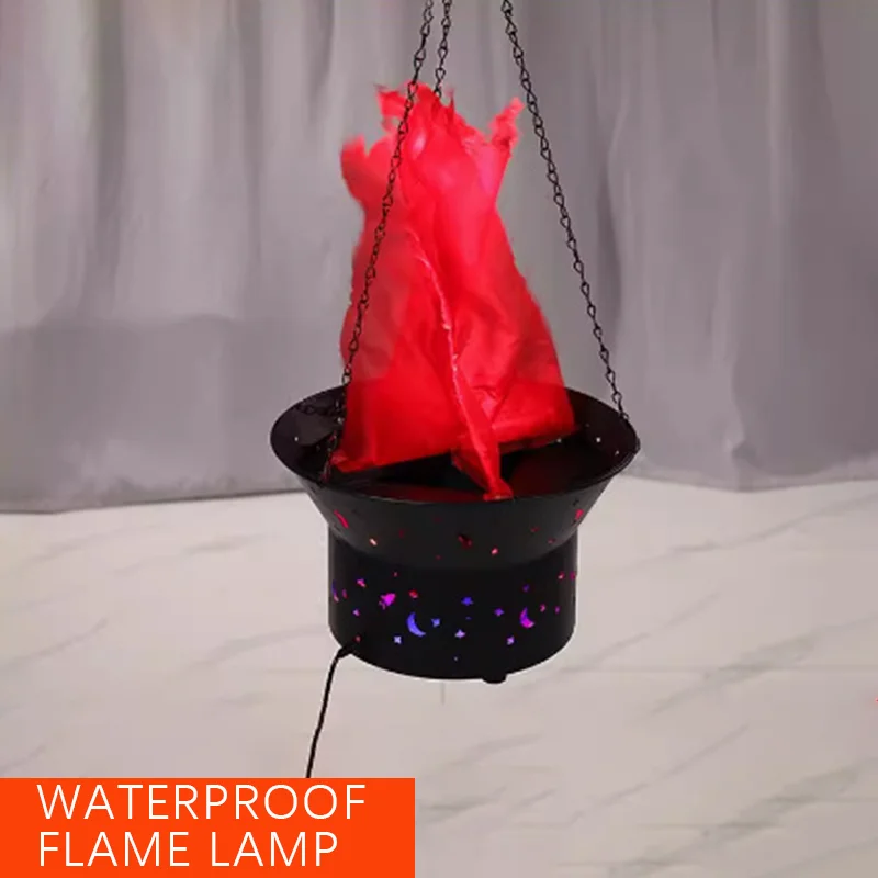 CH 50W hang Led Fire Flame Machine Fire Flame Light Artificial Flame Fire for Party Stage