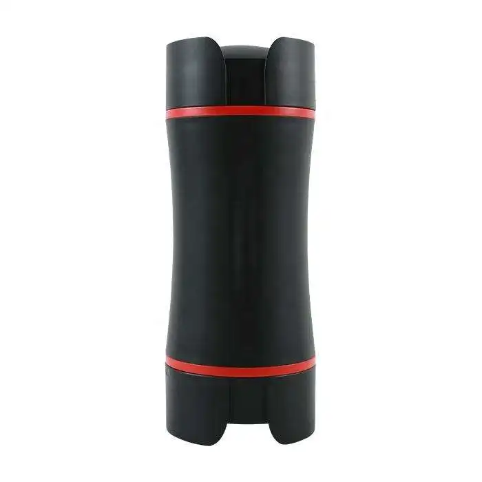 2 In 1 Pocket Pussy Male Masturbators With Lifelike Face Sex Doll with Realistic Textured Mouth Vagina and Tight Anus