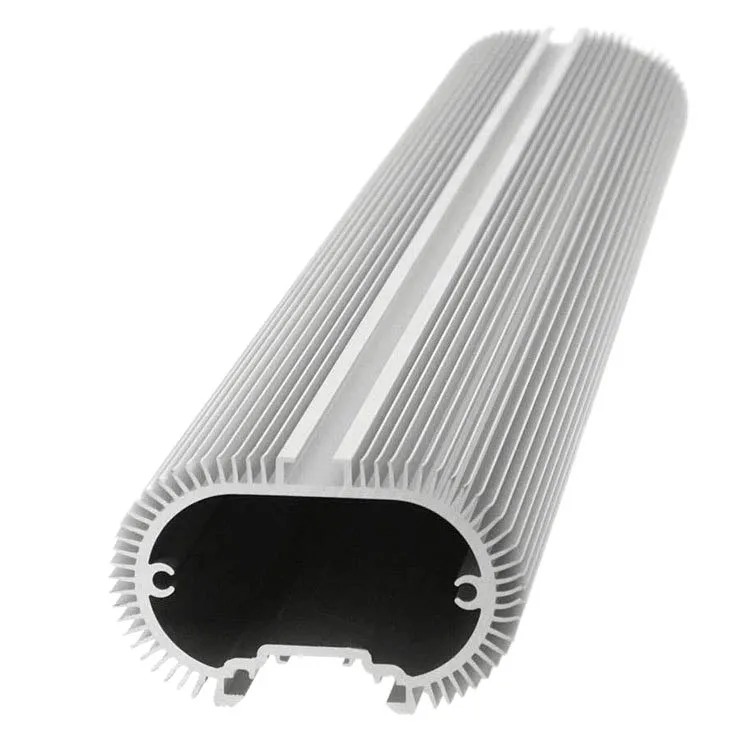 6063 6061 t5 t6 AL profile Custom supply industrial aluminium extrusion profile  LED light housing manufacturer radiator Parts