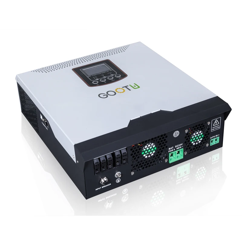 GOOTU 50A 60A PWM Solar Charge Controller 12V 1KW All In One Off Grid Solar Inverter