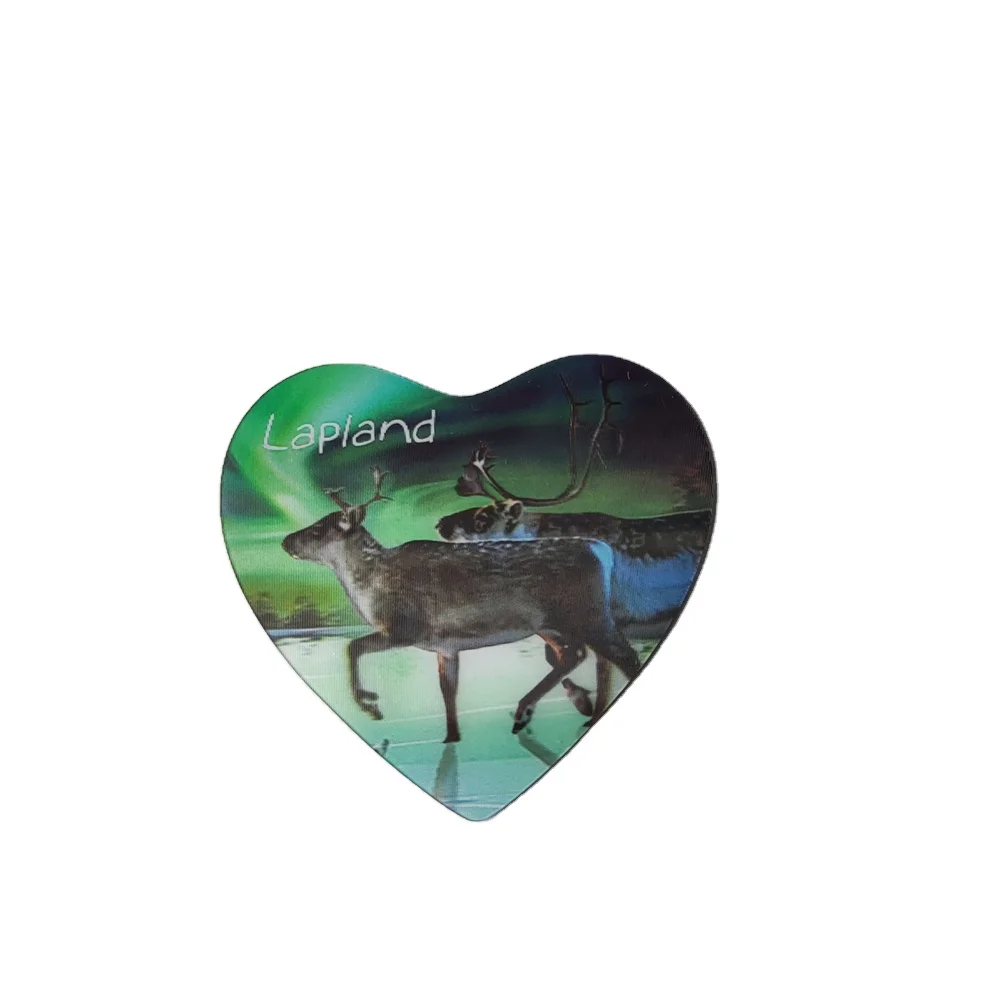 2024 Hote sale 3d  lenticular fridge magnet of  animal Custom designs factory price with high quality