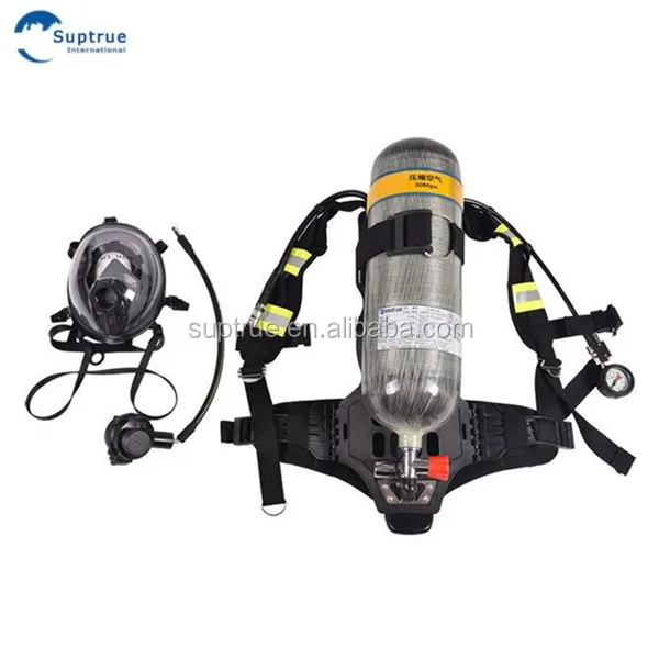 Low price SCBA 30Mpa Working Pressure Carbon Fiber Air Breathing Apparatus