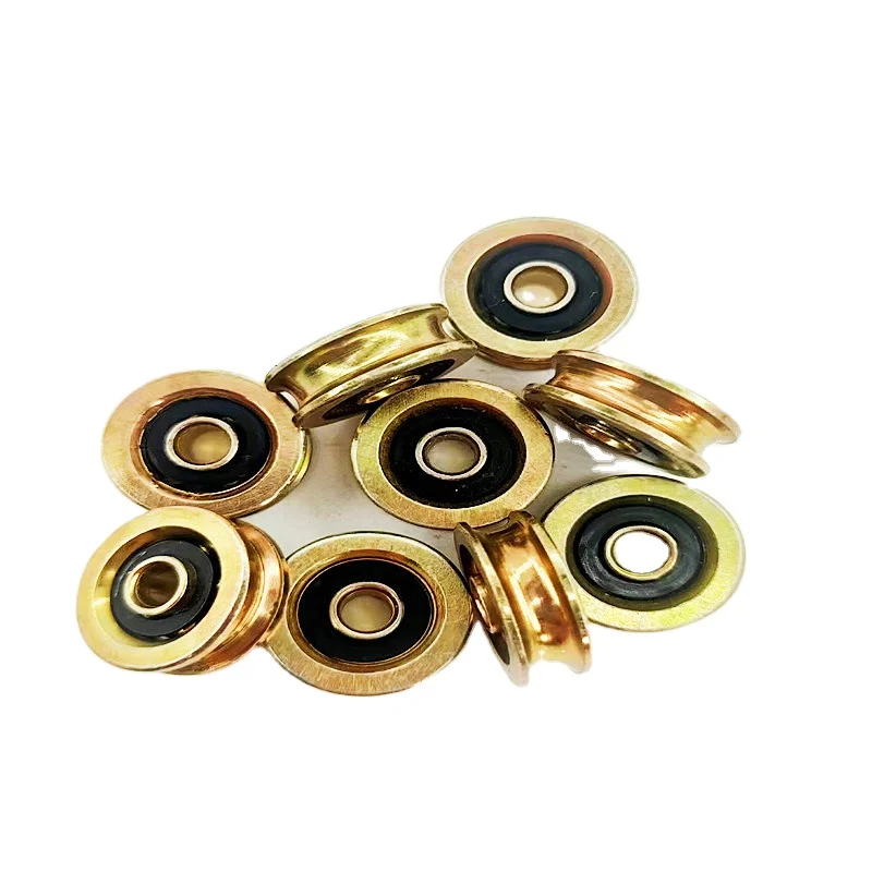 U guide metal wheel Special bearing 625zz track roller wheel cable pulley wheels